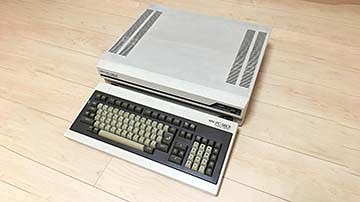 5インチ2HDドライブを搭載し、PC-88シリーズに新たな流れを作った「NEC 