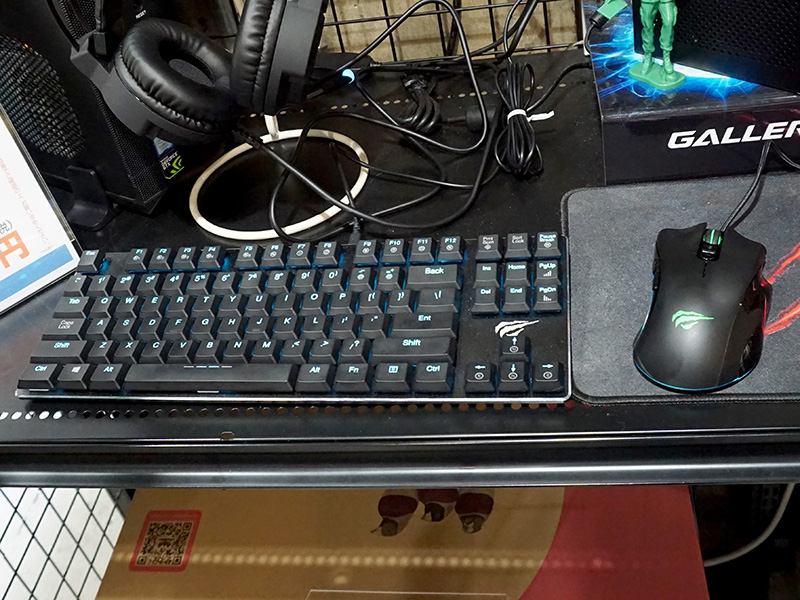 薄型メカニカルスイッチ採用のキーボードが2モデル、Havit製 - AKIBA