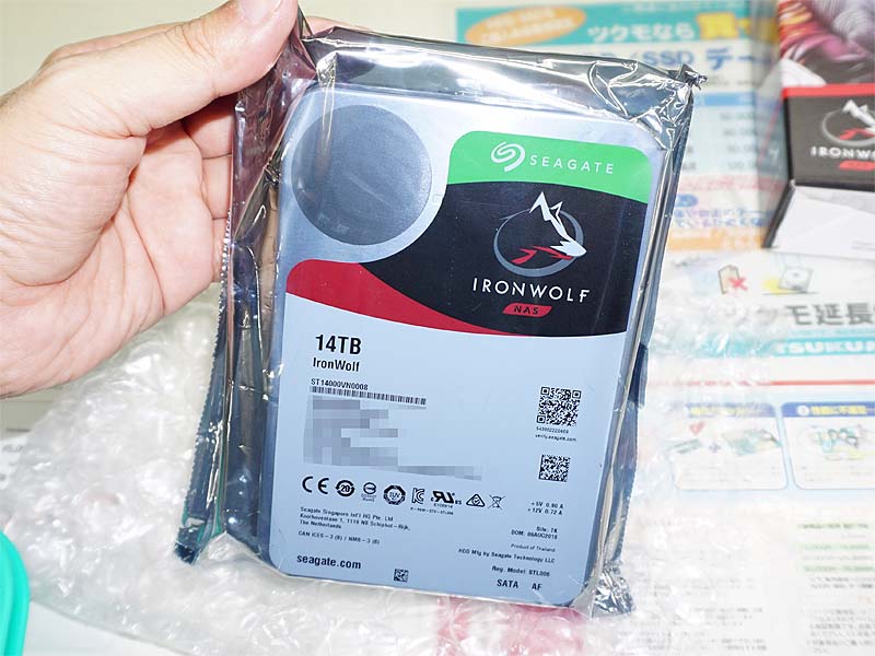 ST3000VN007 3TB Seagate IRONWOLF 4台 NAS Seagate IronWolf