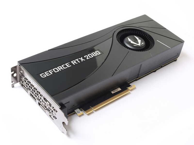ブロアーファン搭載のZOTAC製GeForce RTX 2080が発売、実売12万円