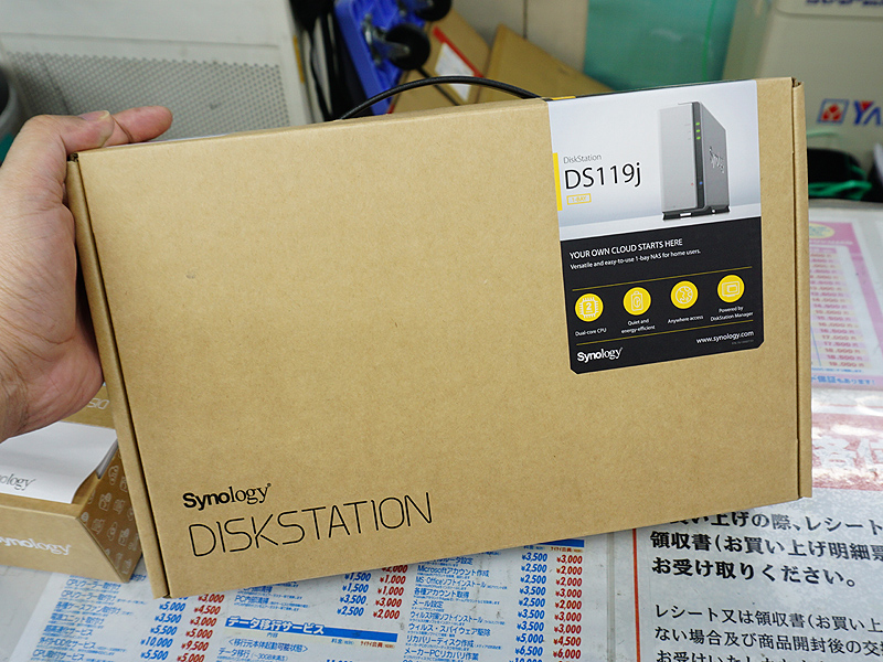 Synologyの安価なNASキット「DiskStation DS119j」が発売 - AKIBA PC