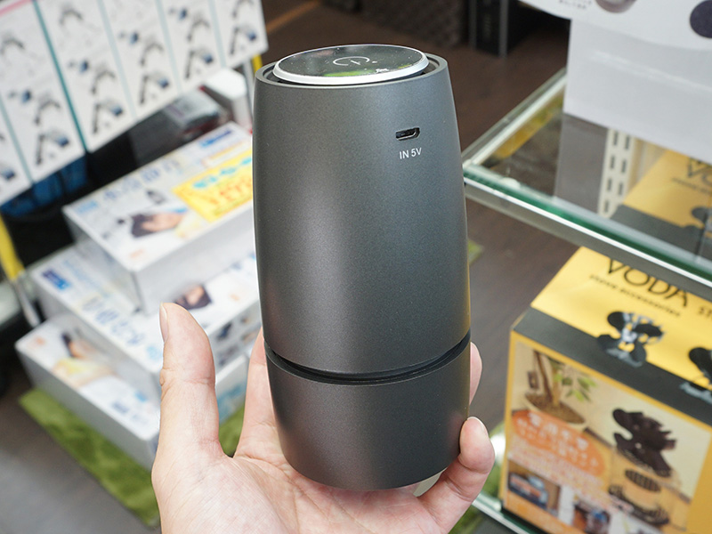 車内でも使えるUSB空気清浄機がサンコーから、実売2,980円