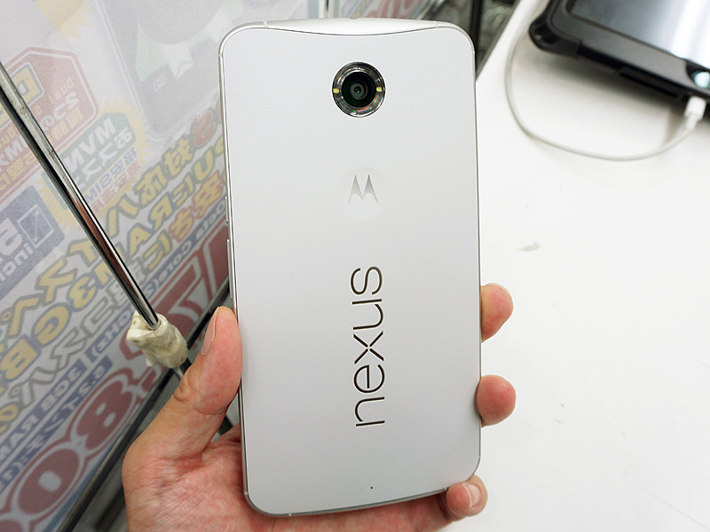 SIMフリー Nexus6 32GB ホワイト - スマートフォン本体