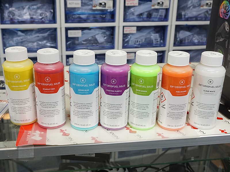 不透明タイプの水冷用クーラント液がEK Water Blocksから、UV
