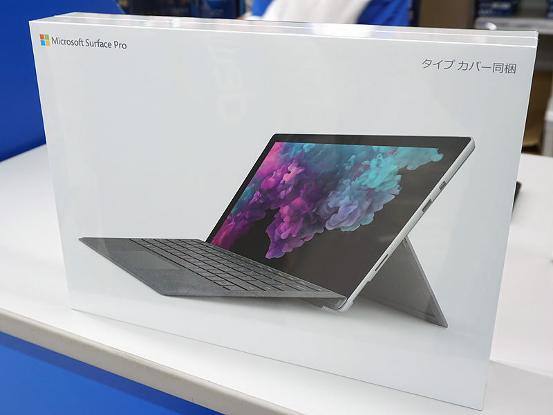 Surface Pro 6にお得な“タイプカバー同梱版”が登場、数量限定品 ...