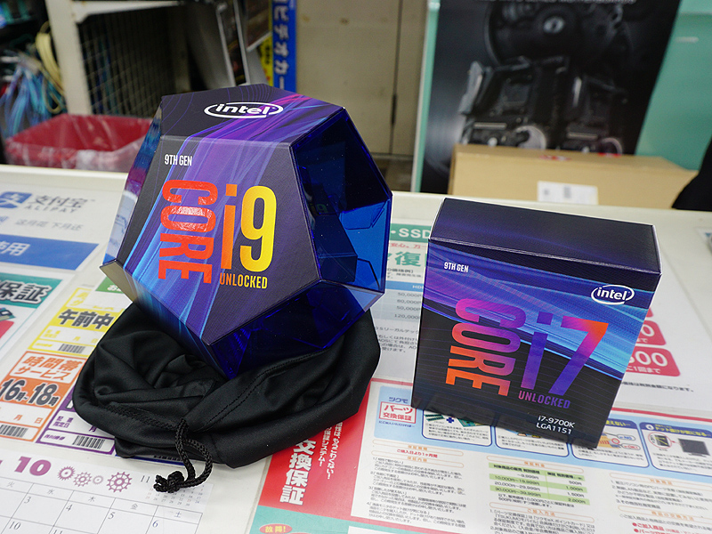 Intel製CPUは引き続き品薄、第9世代最上位の「Core i9-9900K」が販売