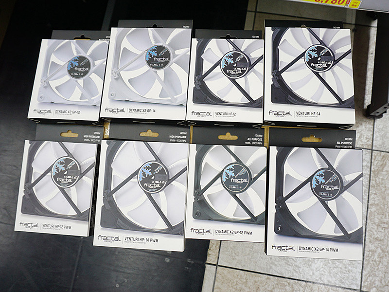 真っ白なケースファン「Dynamic X2 Whiteout」が発売、Fractal Design
