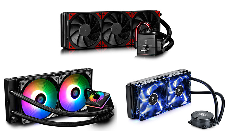 Deepcoolの安価な水冷CPUクーラーが計5モデル、税込6,180円から