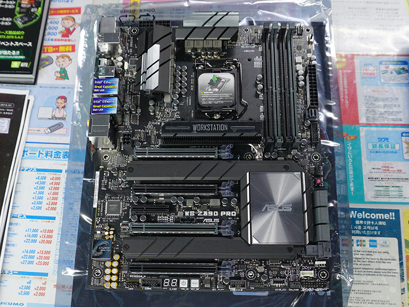 i9-9900K / WS Z390 PRO CPU / マザーボード セット