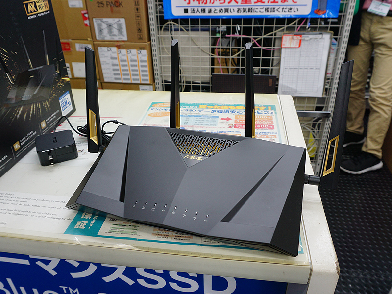 次世代規格「IEEE 802.11ax」対応、ASUSの無線LANルーター「RT