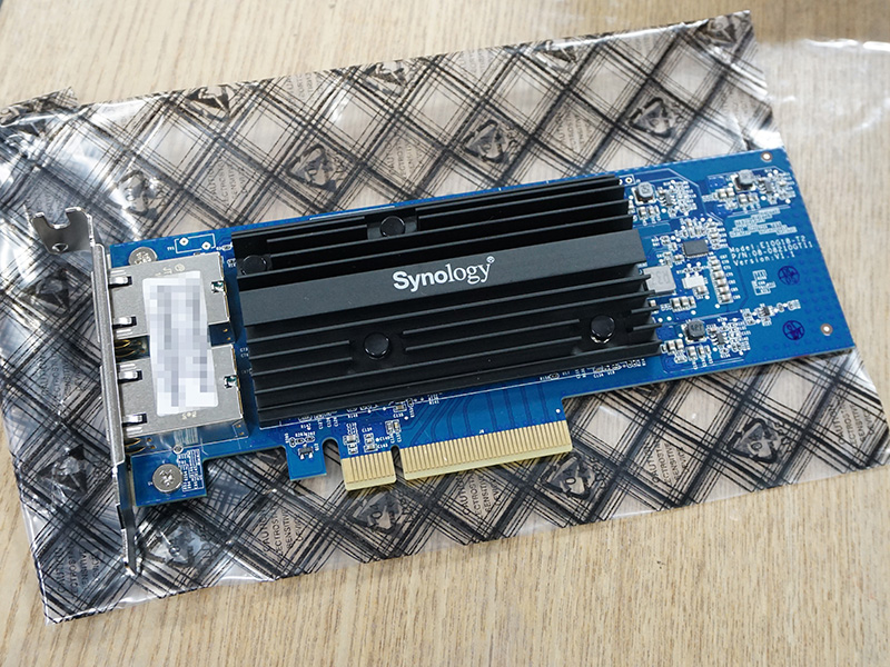 Synology製NASキット用の10GbE LANカードが計2モデル - AKIBA PC Hotline!