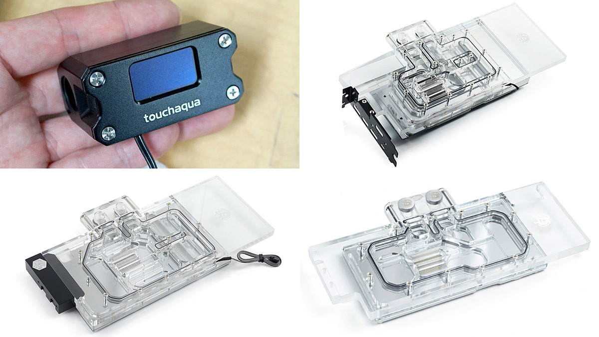 GeForce RTX 20シリーズ用の水冷ブロックがBitspowerから3モデル