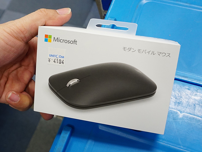 MSの軽量Bluetoothマウス「モダン モバイル マウス」が入荷、カラーは