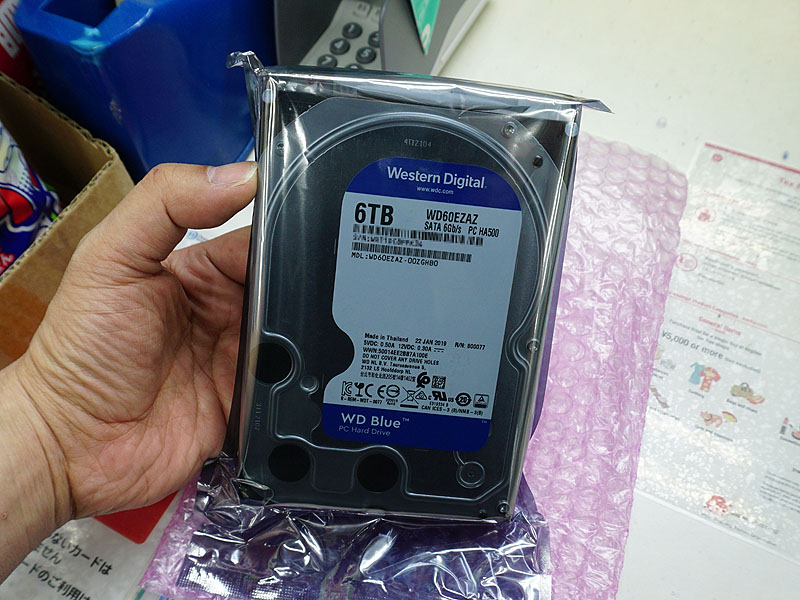 WDの6TB HDD「WD60EZAZ」が発売、256MBキャッシュ搭載 - AKIBA PC Hotline!