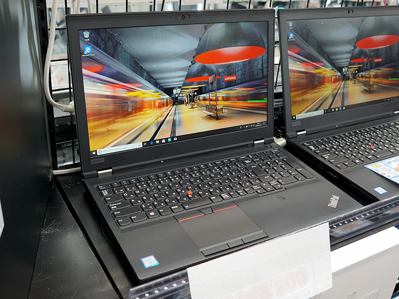 Core i7-8750H+Quadro搭載の「ThinkPad P52」が税込149,800円でセール 