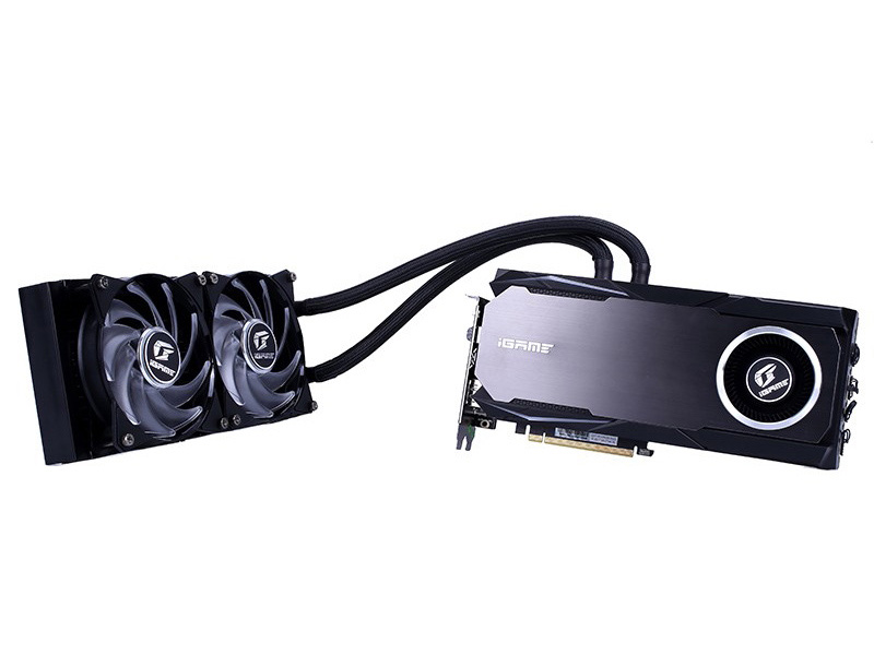 OCスイッチ搭載のGeForce RTX 2080 Tiに簡易水冷モデル、Colorful製