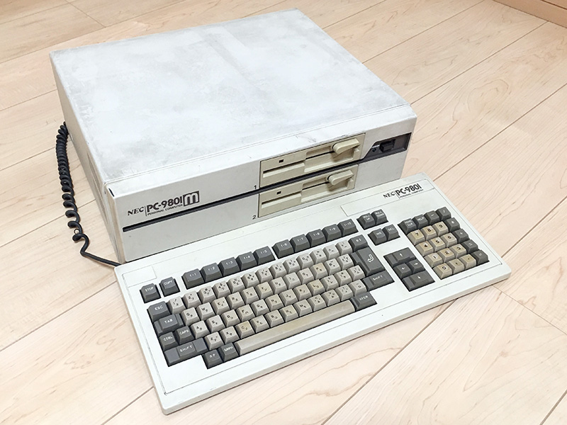 PC-9801シリーズ初となる2HDドライブを内蔵した「PC-9801M2」 - AKIBA PC Hotline!