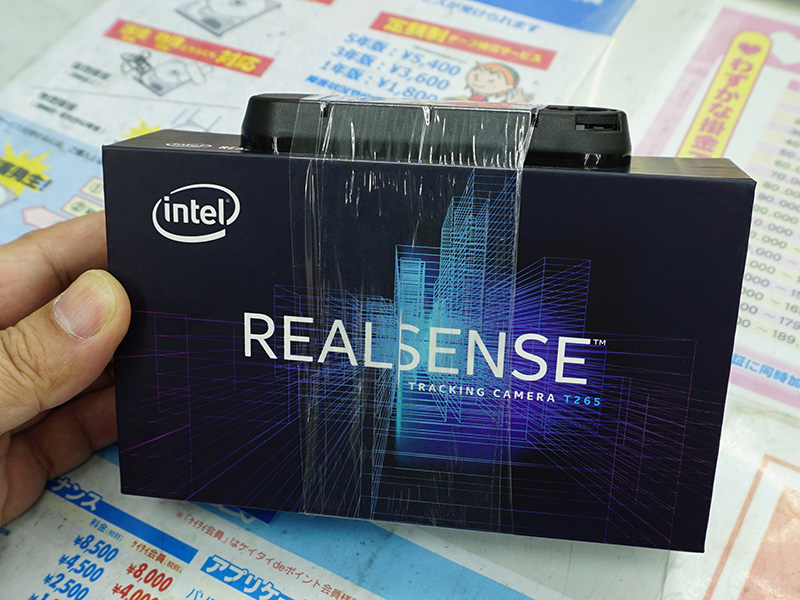 Intelのトラッキングカメラ「RealSense Tracking Camera T265」が入荷