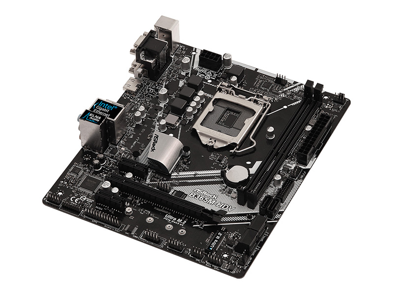 実売9,700円のIntel向けmicroATXマザー「B365M-HDV」がASRockから