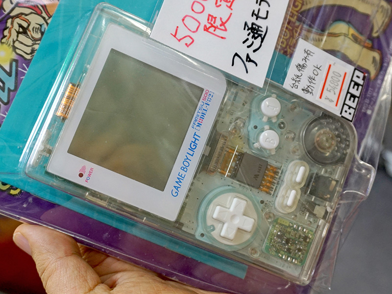 任天堂ゲームボーイの限定モデルが入荷、ファミ通限定版は54,800円