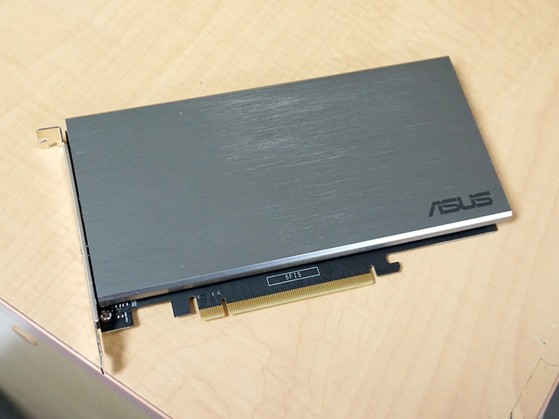 Ryzen環境にも対応したm 2 Ssd 4カードがasusから 価格は5 980円 Akiba Pc Hotline