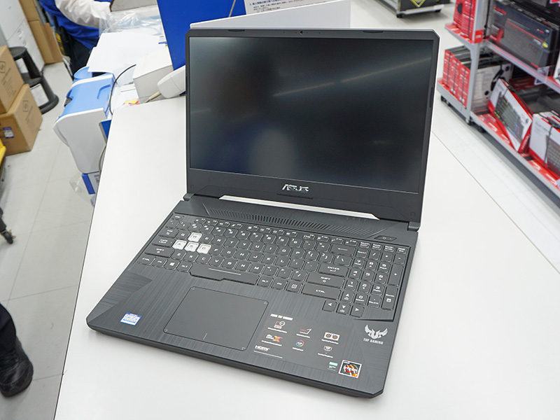 Ryzen 7 3750H搭載の高耐久ノート「TUF Gaming FX505DU」が発売