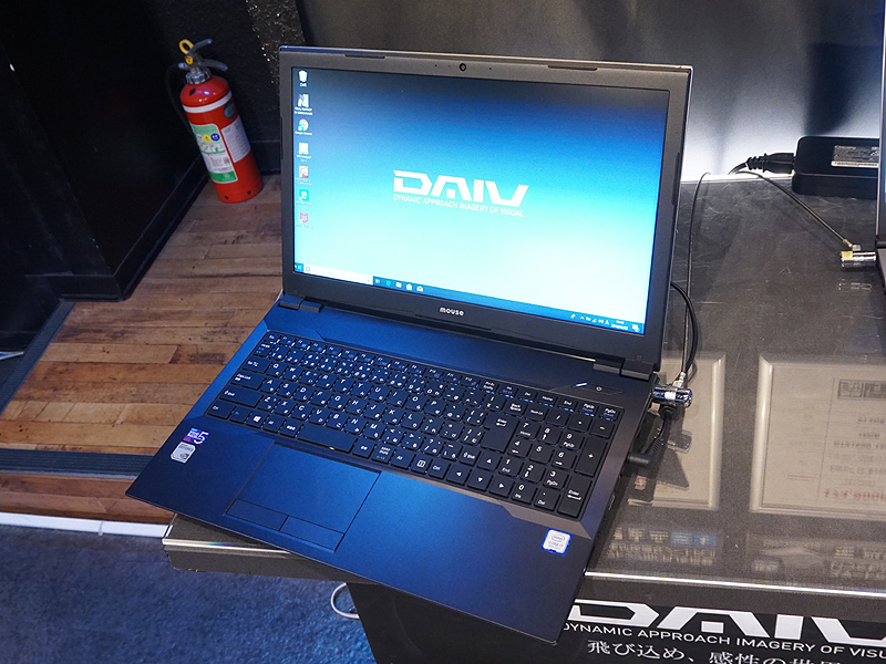 写真編集向けの15.6型ノート「DAIV-NG5300」が入荷、デスクトップ向け