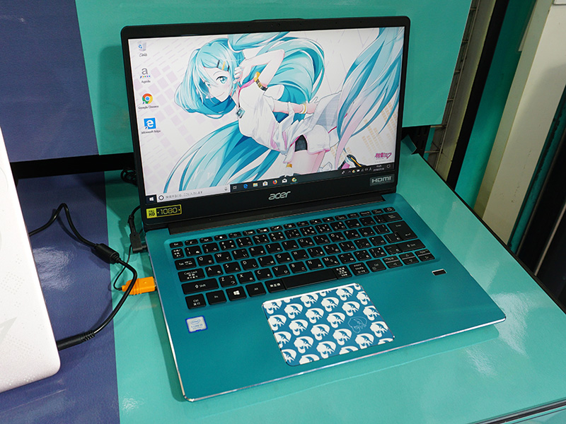 初音ミクコラボの「Acer×HATSUNE MIKUノートパソコン」が発売 - AKIBA 