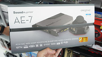 クリエイティブのハイエンドサウンドカード「Sound Blaster AE-9 PE