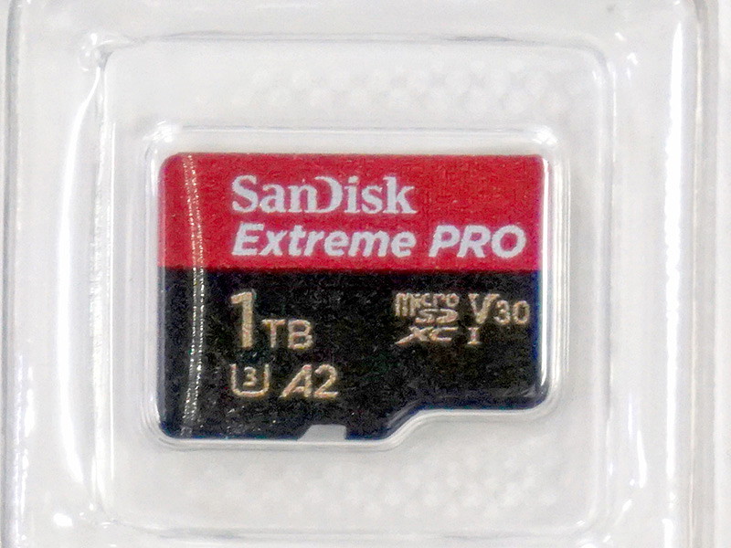 SanDiskの1TB microSDXCカードが2製品入荷、「Extreme Pro」は実売 