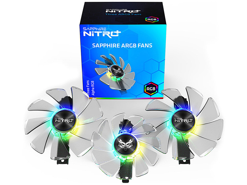 SAPPHIRE純正のビデオカード用交換ファン「GEAR ARGB FAN」が発売