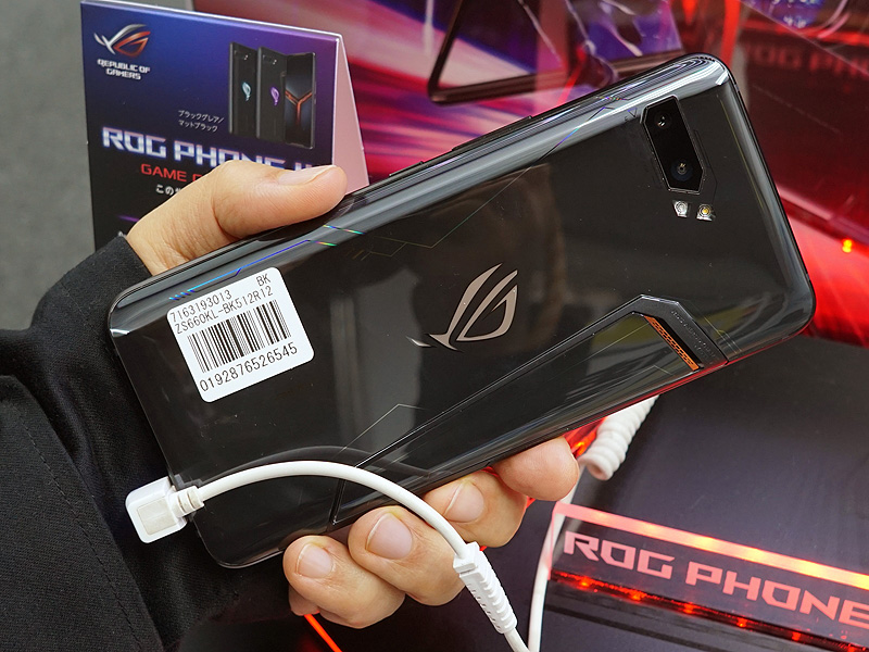 ASUSの最強ゲーミングスマホ「ROG Phone II」がデビュー、ストレージ
