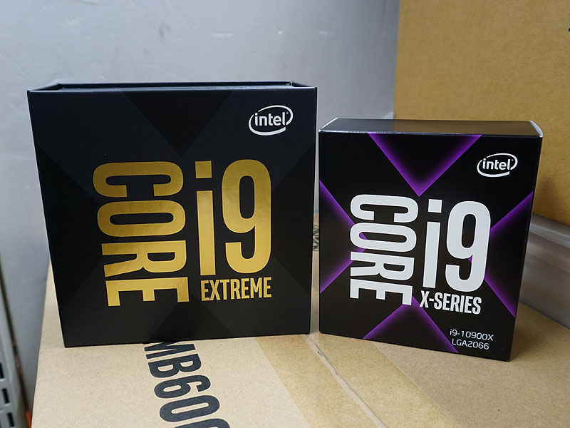 Intel i9-10980XE BOX 新品未開封