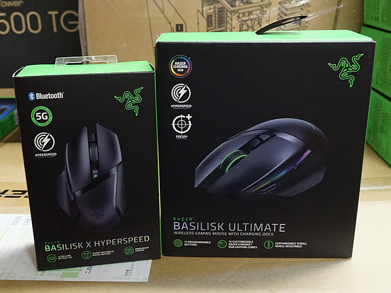 Razerの有線/無線対応マウス「Basilisk Ultimate」が発売、HyperSpeed 