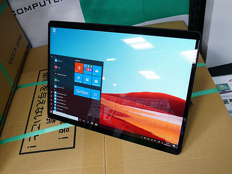 ARMベースCPUを搭載した「Surface Pro X」がデビュー、OSはWindows 10