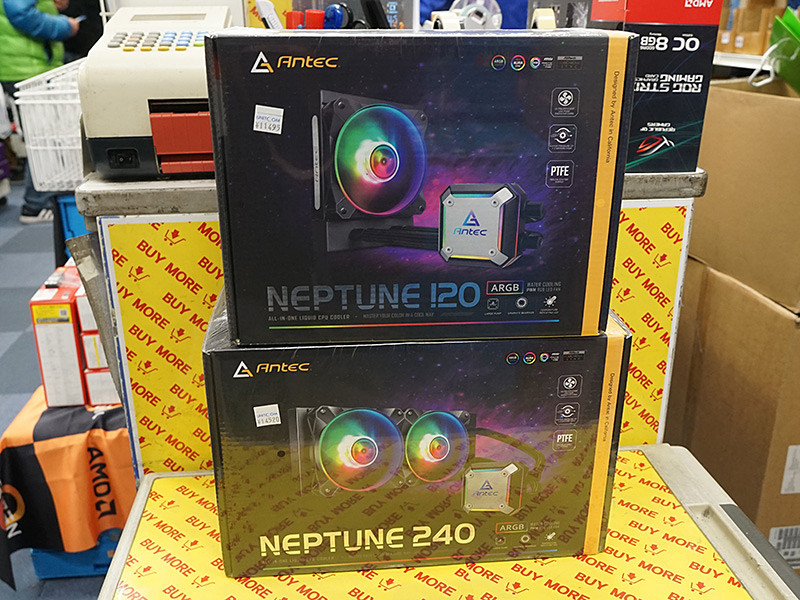 Antecの簡易水冷クーラー「Neptune ARGB」が発売、ラジエーターの ...
