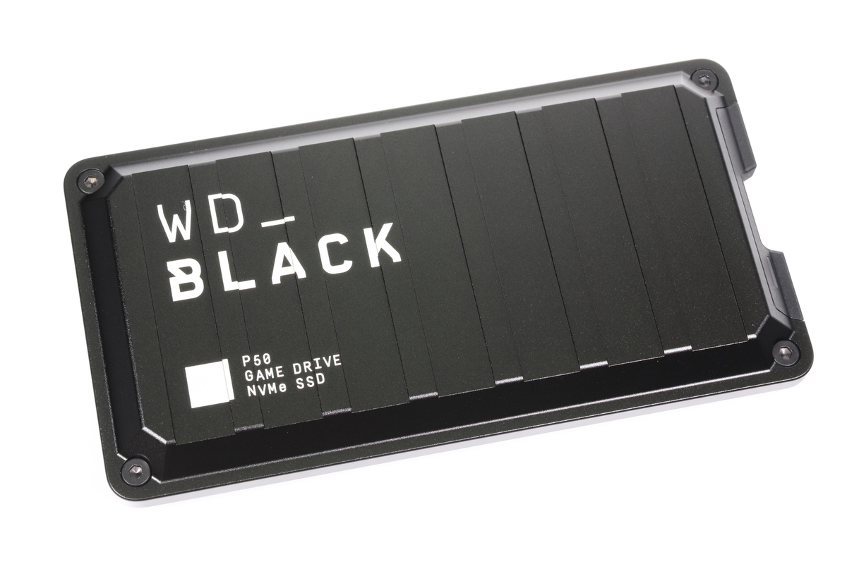 世界初のUSB3.2 Gen2x2対応で爆速な「WD_BLACK P50 Game Drive SSD 