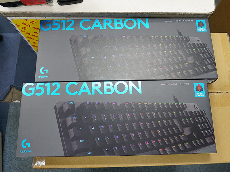 ロジクールの人気キーボード「G512 CARBON RGB」がリニューアル、新 