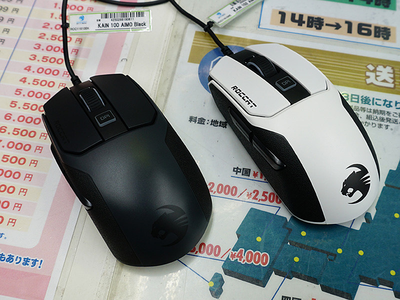 価格を抑えたROCCATのゲーミングマウス「KAIN 100/102 AIMO」が発売