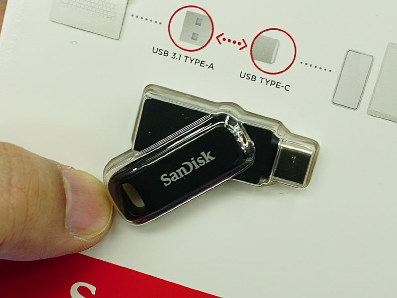 デュアルコネクタ仕様のSanDisk製USBメモリに新モデル、iPad Proなどに対応 - AKIBA PC Hotline!