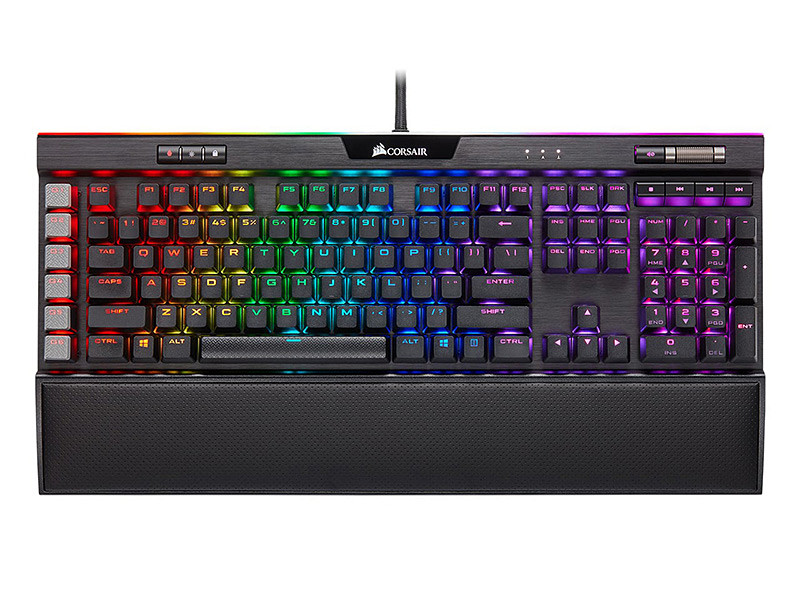 高速タイピング向けのゲーミングキーボード「K95 RGB PLATINUM