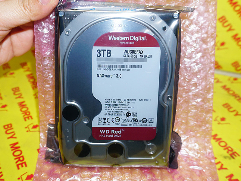 人気のNAS向けHDD「WD Red」の3TBに新モデル、価格は税込11,800円
