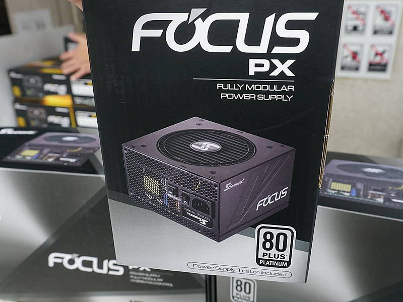 奥行き140mmのSeasonic製電源「FOCUS Platinum」に新モデル、保証は10