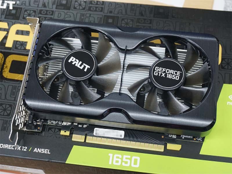 Palit GeForce GTX1650 GamingPro OC 4GB - PCパーツ