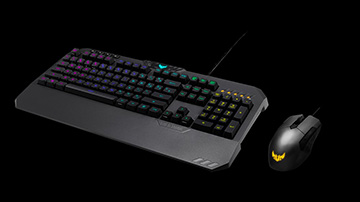ASUSのキーボード+マウスセット「TUF Gaming Combo」が入荷、税込7,980