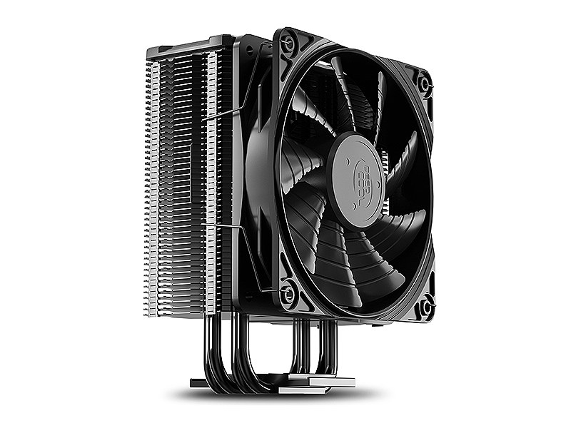 【10％OFF】 真っ黒で“光らない”CPUクーラー「GAMMAXX GTE V2 BLACK」が発売 PC用ファン・クーラー