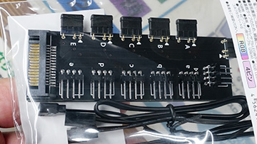 楽天市場】アドレサブルLEDx5分配 PWMx5分配基盤 アドレサブル