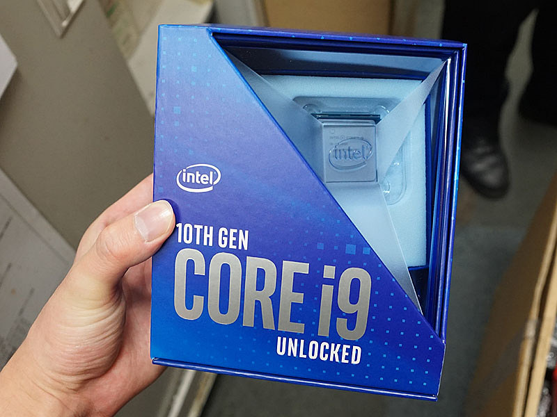Intel第10世代Coreプロセッサー「Comet Lake-S」の販売開始 Intel第10世代Coreプロセッサー「Comet Lake-S」の販売開始
