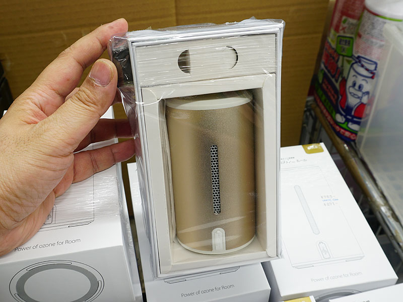 USB充電式の小型脱臭器「オゾンの力 for ルーム」が税込980円でセール 