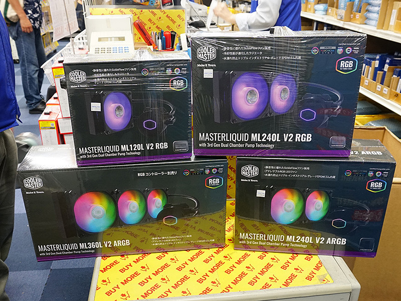Cooler Masterの新型水冷クーラー「MasterLiquid V2」が発売、計4製品